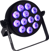 Algam Lighting, Projecteur à LED 12x10W 6-en-1 RGBWAU slim