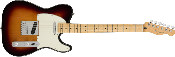 Fender, Player Telecaster®, Maple Fingerboard, 3-Color Sunburst