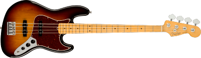 Fender, American Professional II Jazz Bass®, Maple Fingerboard, 3-Color Sunburst