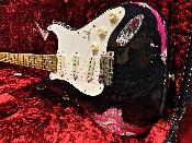 Fender, CustomShop Mischief Maker - Heavy Relic®, Aged Black Over Pink Paisley