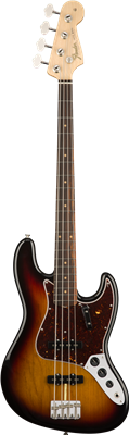 Fender, American Original '60s Jazz Bass®, Rosewood Fingerboard, 3-Color Sunburs