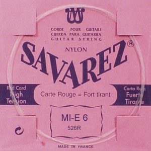 Corde Mi-6 Classique Savarez Tirant fort à l'unité