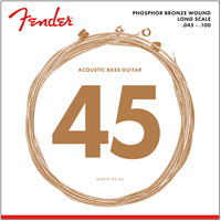 Cordes Fender 8060 pour Basse acoustique Phosphore Bronze 45-100