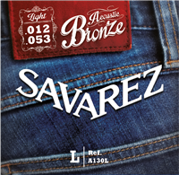 Savarez, Cordes Acoustique A130L bronze 12-53
