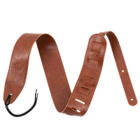 Prodipe, Sangle 65mm CUIR PLEINE FLEUR | MARRON Doublée Cuir
