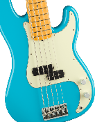 Fender, American Professional II Precision Bass® V, Maple Fingerboard, Miami Blu