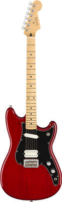 Fender, Player Duo-Sonic™ HS, Maple Fingerboard, Crimson Red Transparent