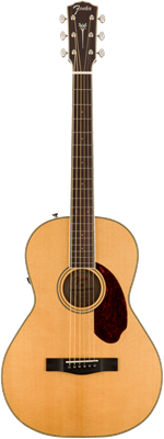 Fender, PM-2 Standard Parlor, Ovangkol Fingerboard, Natural w/case
