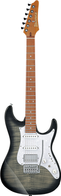 Ibanez, Guitare Électrique AZ22S1F Transparent Black Sunburst