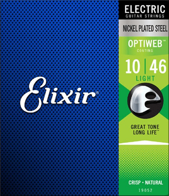 Cordes Electrique Elixir Optiweb Light 10-13-17-26-36-46