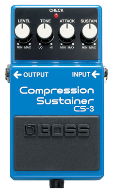 Pédale Boss Compression Sustainer Boss CS-3