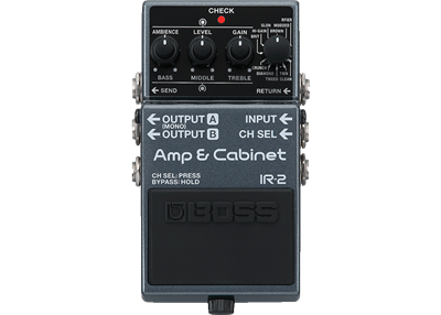 Boss, Pédale IR2, Ampli et Cabinet