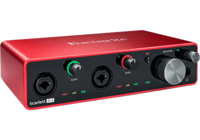 Focusrite, Interface Audio Scarlett 4i4