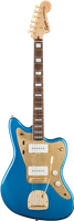 Squier, 40th Anniversary Jazzmaster®, Gold Edition, Laurel Fingerboard, Gold Ano