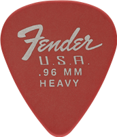 Fender Médiator 351 Shape, Dura-Tone .96, Fiesta Red (12)