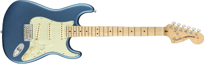 Fender, American Performer Stratocaster®, Maple Fingerboard, Satin Lake Placid B