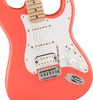 Squier, Sonic™ Stratocaster® HSS, Maple Fingerboard, White Pickguard, Tahitian C