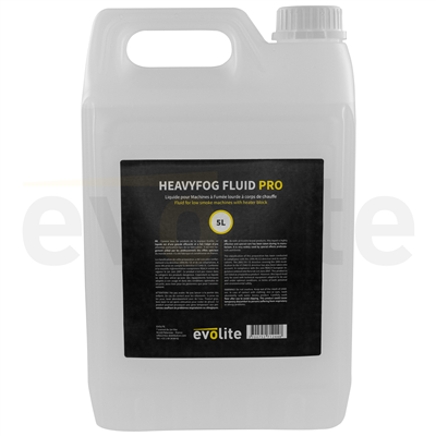 Evolite, Liquides Pour Machines Heavyfog Fluid PRO 5L
