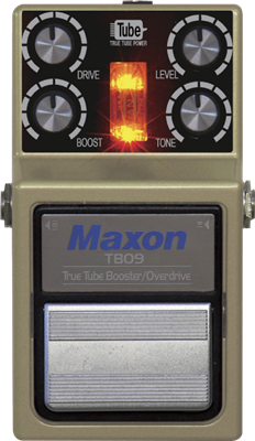 MAXON, TBO-9 TRUE TUBE BOOSTER/OD, overdrive
