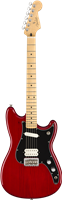 Fender, Player Duo-Sonic™ HS, Maple Fingerboard, Crimson Red Transparent