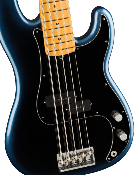 Fender, American Professional II Precision Bass® V, Maple Fingerboard, Dark Nigh