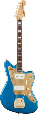 Squier, 40th Anniversary Jazzmaster®, Gold Edition, Laurel Fingerboard, Gold Ano