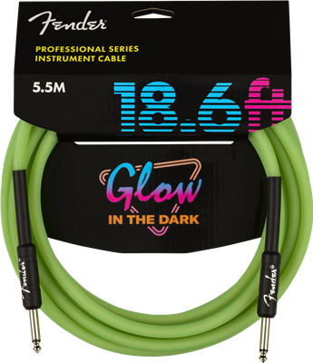 Cable Fender Pro 18.6 glow in dark CBL GRN