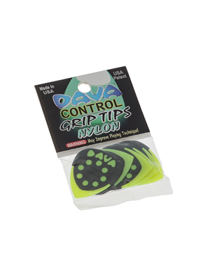 Dava, Médiators Grip Tips Nylon, sachet de 6 pcs