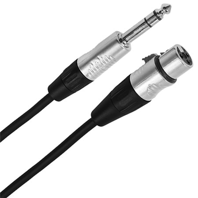 Plugger Touring, Câble XLR femelle 3b - Jack mâle stéréo 1m