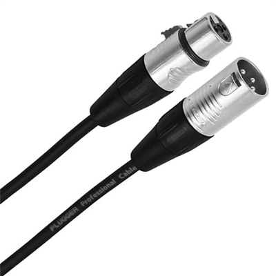 Plugger Touring, Câble XLR femelle 3b - XLR mâle 3b 1m
