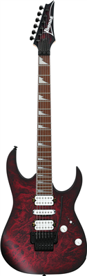 Ibanez, Guitare électrique RG470DXW Wine Red Frozen Matte