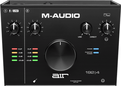 M-Audio, Interface audio AIR192X4 USB 2 entrées, 2 sorties