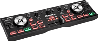Numark, DJ2GO2TOUCH Contrôleur 2 voies ultra-compact + carte son