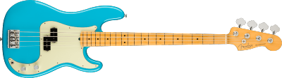 Fender, American Professional II Precision Bass®, Maple Fingerboard, Miami Blue