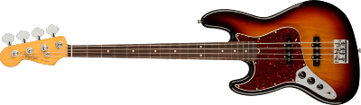 Fender, American Professional II Jazz Bass® Left-Hand, Rosewood Fingerboard, 3-C