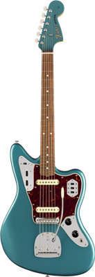 Fender, Vintera® '60s Jaguar®, Pau Ferro Fingerboard, Ocean Turquoise