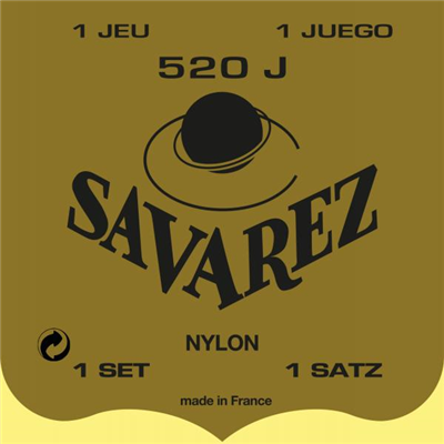 Savarez, Cordes Classique Tirant Fort Carte Jaune