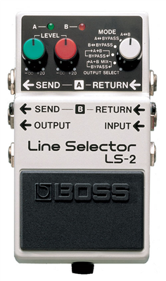 Pédale Boss - Line selector LS-2