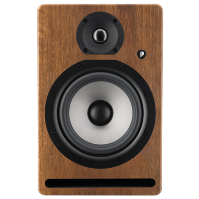 Prodipe 6.5'' - 105 watts bi-amplifiée WALNUT WOOD (Unitaire)