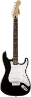 Squier, Bullet® Strat® with Tremolo, Laurel Fingerboard, Black