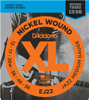 Cordes électriques d'Addario 13-56 EJ22