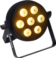 Algam Lighting, Projecteur à LED 7x10W 4-en-1 RGBW slim