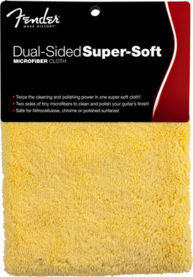 Fender, Super-Soft, Dual-Sided Microfiber Cloth