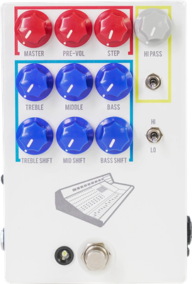 JHS PEDALS, COLOUR BOX V2, préampli