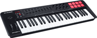 M-Audio, Clavier maître OXYGEN49V USB-Midi 49 notes 8 pads/pots/faders