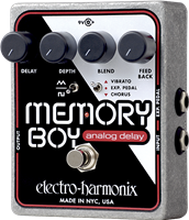ELECTRO-HARMONIX, MEMORY BOY, délai