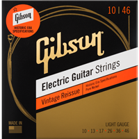 Gibson, Vintage Reissue Electric Guitar Strings, Light