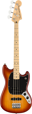 Fender, Player Mustang® Bass PJ, Maple Fingerboard, Sienna Sunburst
