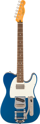 Squier, Classic Vibe™ Custom Telecaster® SH with Bigsby, Lake Placid Blue