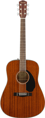 Fender, FSR CD-60 Dreadnought V3, Walnut Fingerboard, All Mahogany